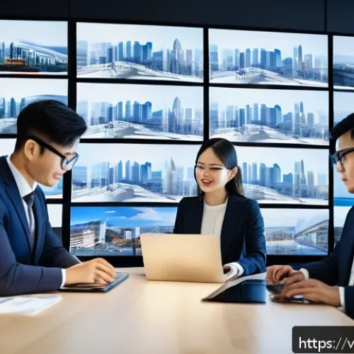 Home 32 건축사로서의 국제 네트워크 활용 - A modern international architectural collaboration scene featuring diverse architects from Vietnam a...
